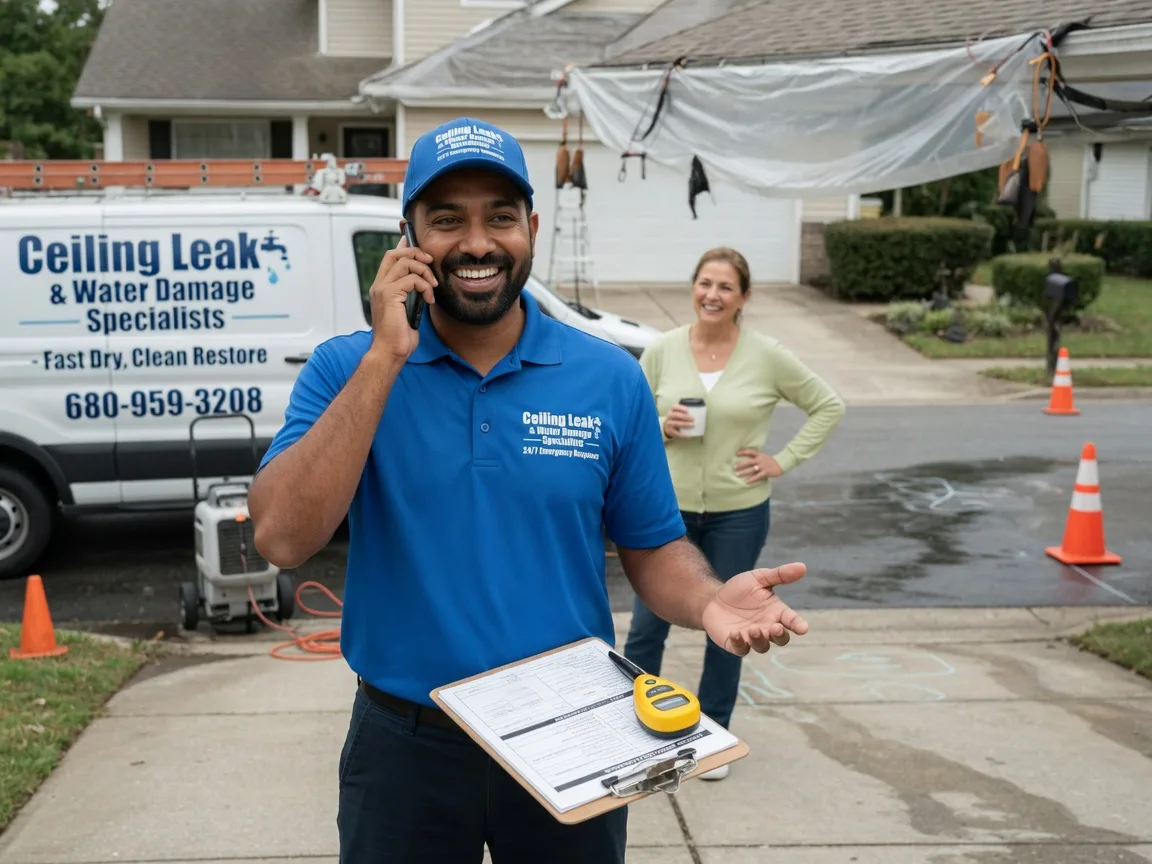 Ceiling Leak Cleanup Coatesville, PA FAQs